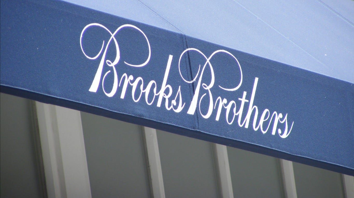 brooks brothers publicly traded